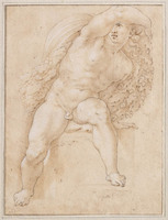 N+ 006
<br/>
Mannelijk naakt op sokkel
<br/>
<em>Anoniem It (16de eeuw)</em>